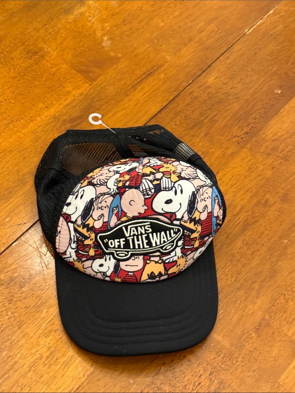 Vans Men Multicolor Peanuts Trucker Hat - Black Bill